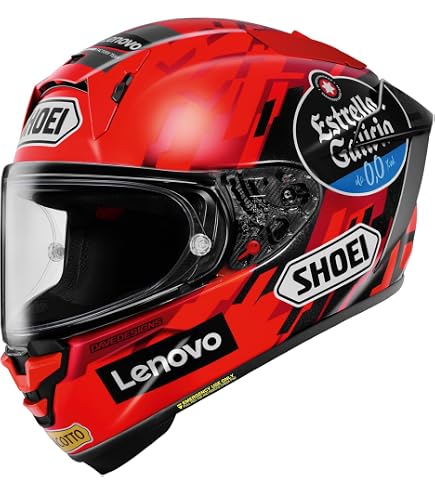 Shoei X-Fifteen Marquez 8 Full Face Motorcycle Helmet : Automotive
