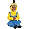 Party City Minion Kevin Costume for Babies, Minions - Baby Costume with Polyester Jumpsuit & Fabric Hood - Costumes for Halloween, Birthday Parties & Themed Events