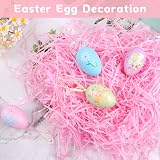 Vaktop Pink 200g Shredded Tissue Paper Easter Grass Raffia Shreds view 4