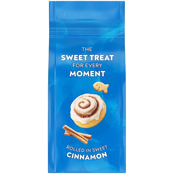 GOLDFISH GRAHAMS CINNAMON ROLL BAKED SNACK CRACKERS, 6.6 OZ BAG