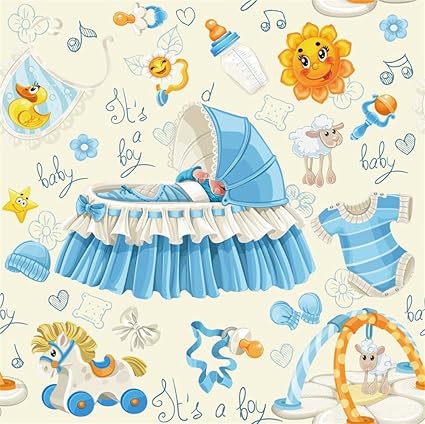 Amazon Com Lfeey 6x6ft Baby Boy Cute Baby Shower Backdrop Vinyl Amazon Com Lfeey 6x6ft Baby Boy Cute Baby Shower Backdrop Vinyl