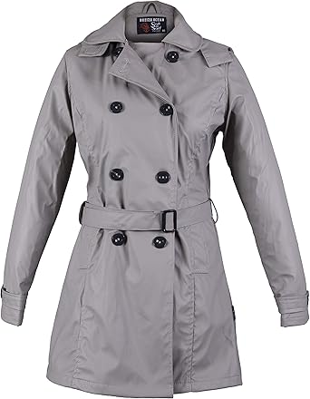 Ajf Trench Impermeable Avec Capuche Femme Nalan Com Sg