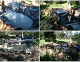 B2C Pond Liner HDPE 200gsm 0.35mm Thick 8m x 8m Extra Thick view 8