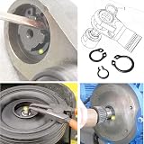 Lemiyoo 510pc Circlip C-Clip E-Clip Retaining Rings Assortment 3-32mm Internal view 6