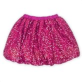 Coralup Little Girls Sparkle Sequin Party Skirt Dance Glitter Tutu Skirts 1-8 Years