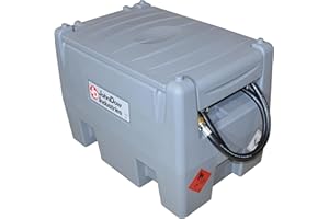 JohnDow Industries JDI-AFT58, 58 - Gallon Diesel Transfer Tank with Built in 12 volt Electric Pump and Automatic Shut Off Nozzle