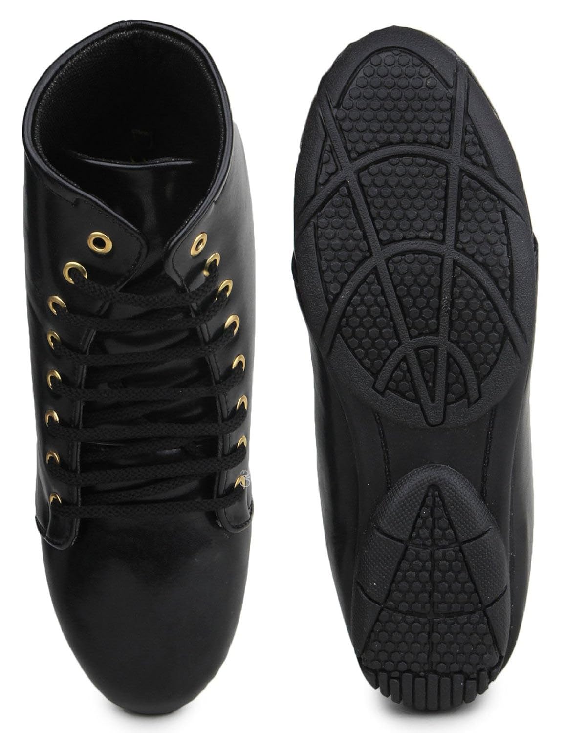 meriggiare women synthetic black boots