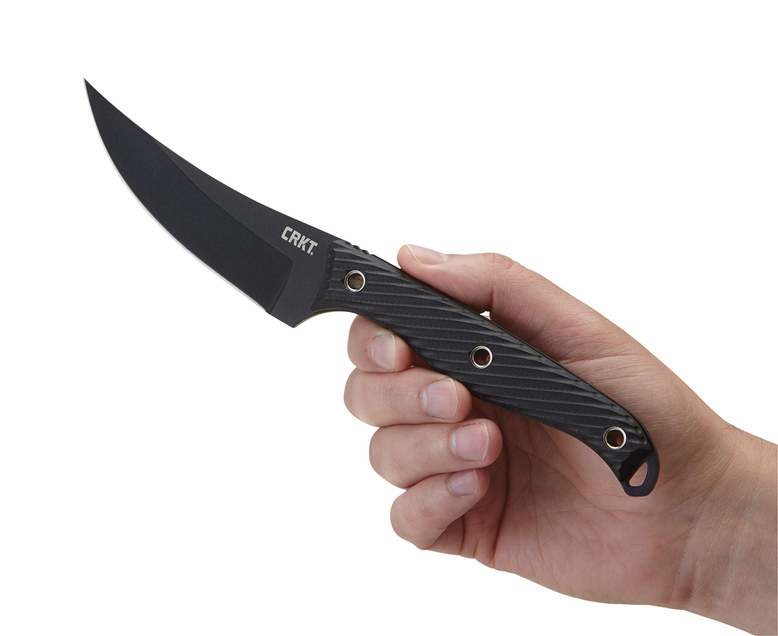 CRKT Clever Girl Fixed Blade Knife with Sheath by War, Powder