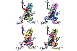 Frog Decor, Frog Wall Art, Outdoor Wall Decor, Frogs Decorations for Home, Garden Accessories Outdoors, Yard Ornaments Outdoo