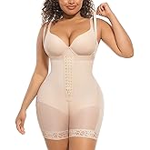 FeelinGirl Faja Body Shaper Tummy Control Shapewear for Women Butt Lifter Post Surgery Fajas Postparto Para Mujer