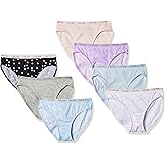 Calvin Klein Kids Girls' Modern Cotton Bikini Underwear 7-Pack