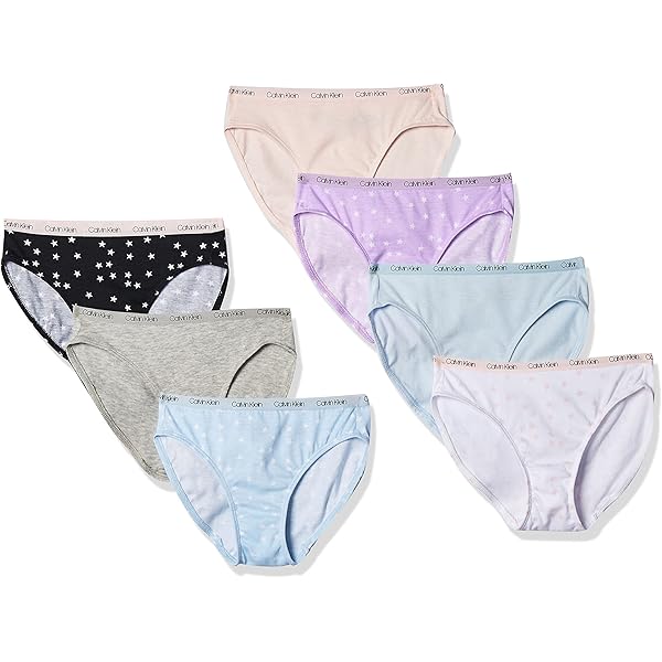 小物 lingernine501 Calvin Klein Cotton Stretch Logo Bikini Panty at Amazon