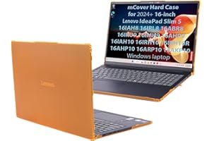 mCover Case ONLY Compatible for 2024-2026 16" Lenovo IdeaPad Slim 5 16AHP10 16ARP10 16AKP10 16IRH10 16IAH10 16IRU9 16ABR8 Ser