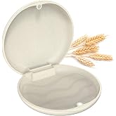 Ralegy Slim Aligner Case with Night Guard, Premium Retainer Mouth Guards Travel Case-Ivory