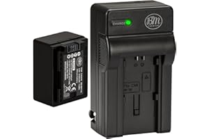 BM Premium BP-718 Battery and Charger for Canon Vixia HFR80, HFR82, HFR800, HFM50, HFM52, HFM500, HFR30, HFR32, HFR300, HFR40