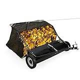 GAOMON Tow Behind Lawn Sweeper 42 Inch, Large