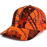 Armycrew Hunting Camouflage Outdoor Structured Camo Printed Trucker Mesh Cap