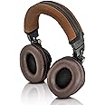 TRANSTEK ATH M50X Headband Cover - Also Compatible with HS50, HS60, HS70, Cloud 2, Cloud Alpha, DJ DN-HP1000, MDR-V600, V900, ATH-WS1100IS Headphone (Brown)