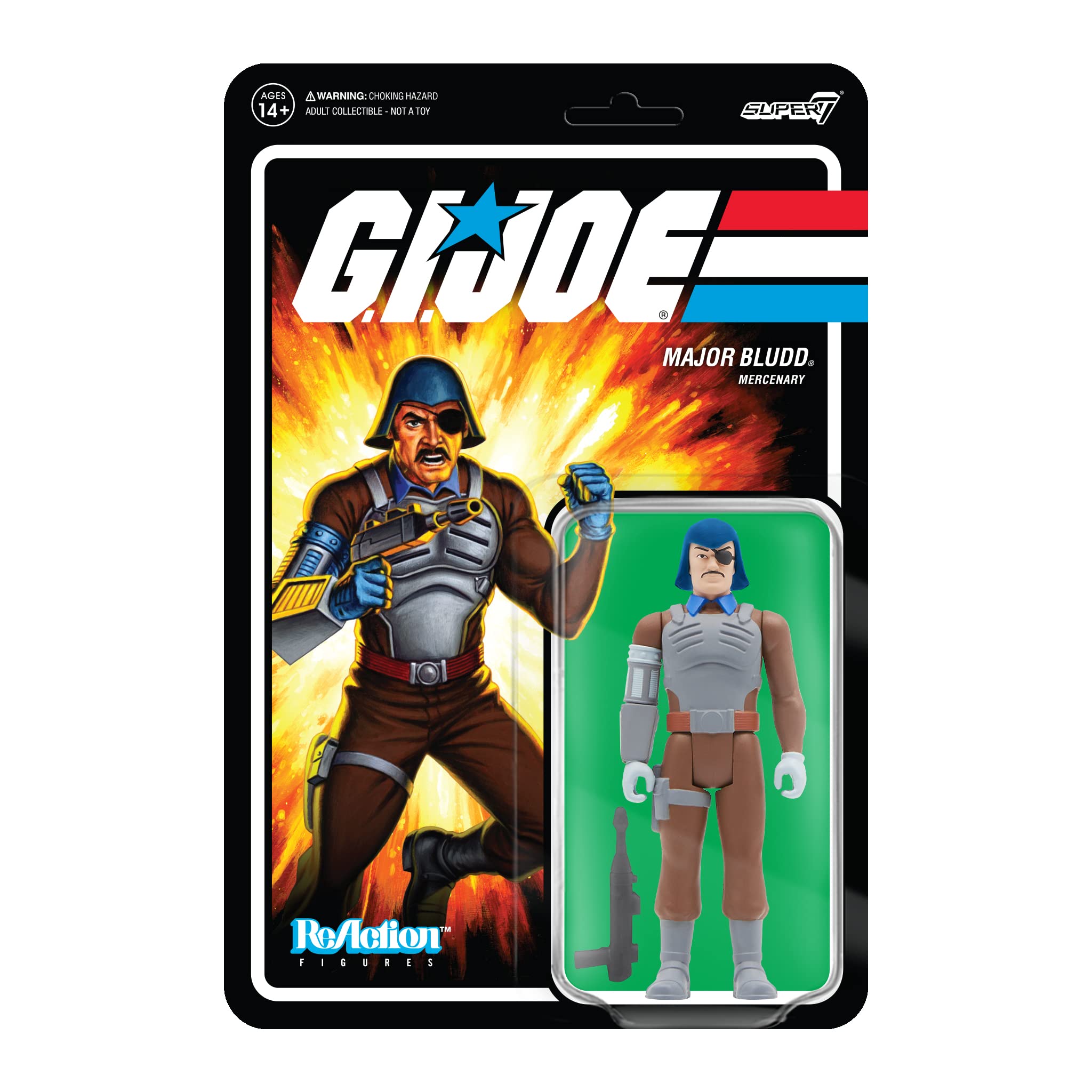 Super7 G.I. Joe Major Bludd - 3.75
