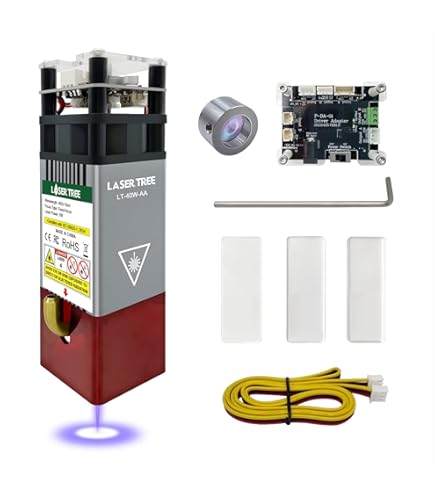 Modulo Laser A Punti Focalizzabile Blu Viola Da 12mm 405nm 20mW 50mW - Foto 2