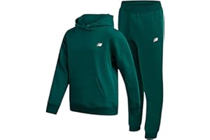 New Balance Boys Sweatpants Set - 2 Piece Fleece Pullover Boys Hoodie and Athletic Pants Youth Kids Activewear Set (8-20)