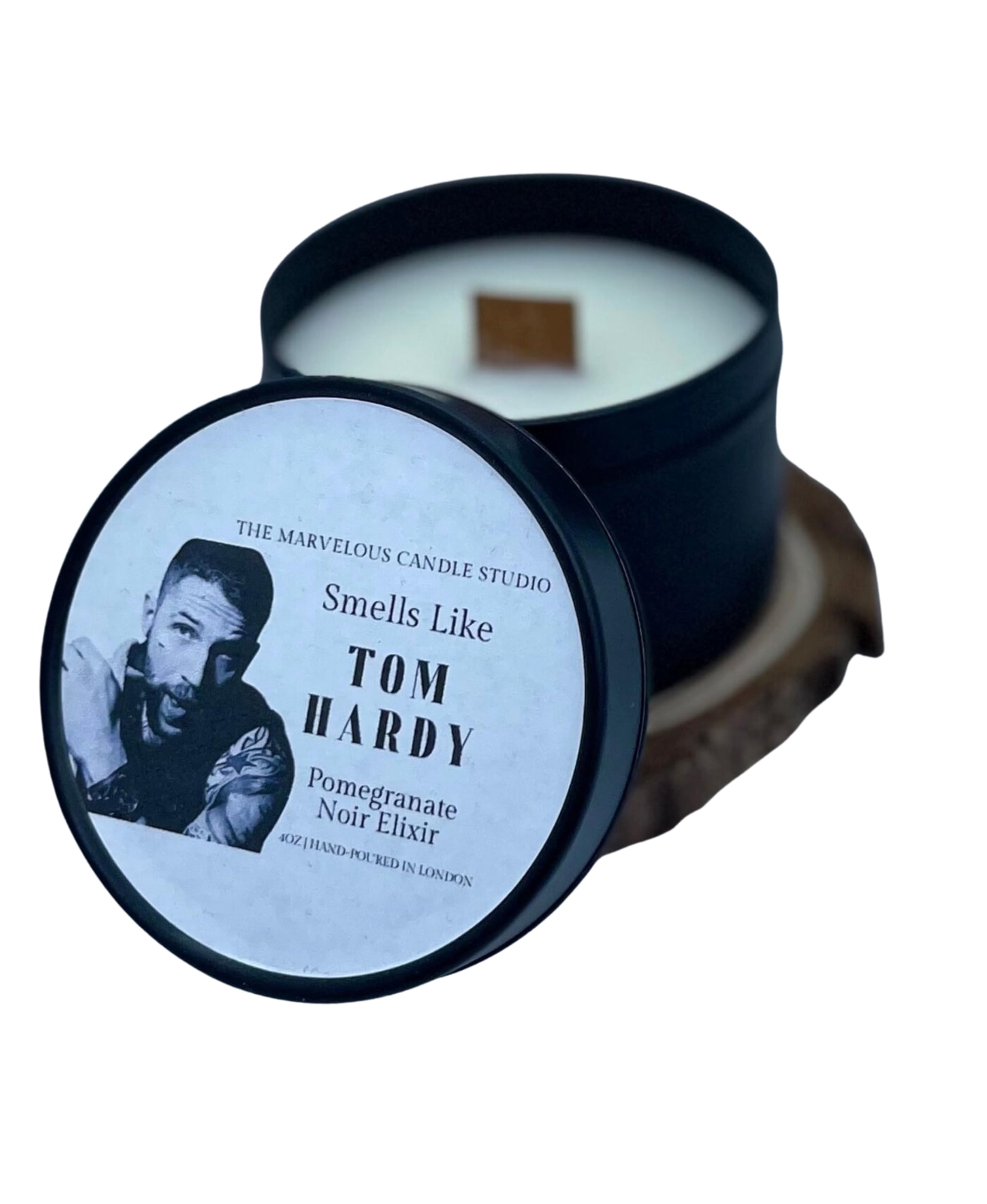 Smells Like Tom Hardy | Pop Culture Gifts | Celebrity Candles | Vegan Candles| Funny Novelty Pop Culture Gift | Celebrity Candle | 4oz