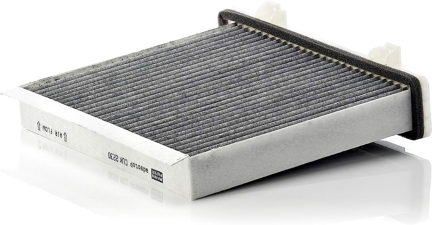 MANN-FILTER CUK 2230 Cabin Air Filter - Pollen Filter with Activated Carbon - for Cars + Transporters