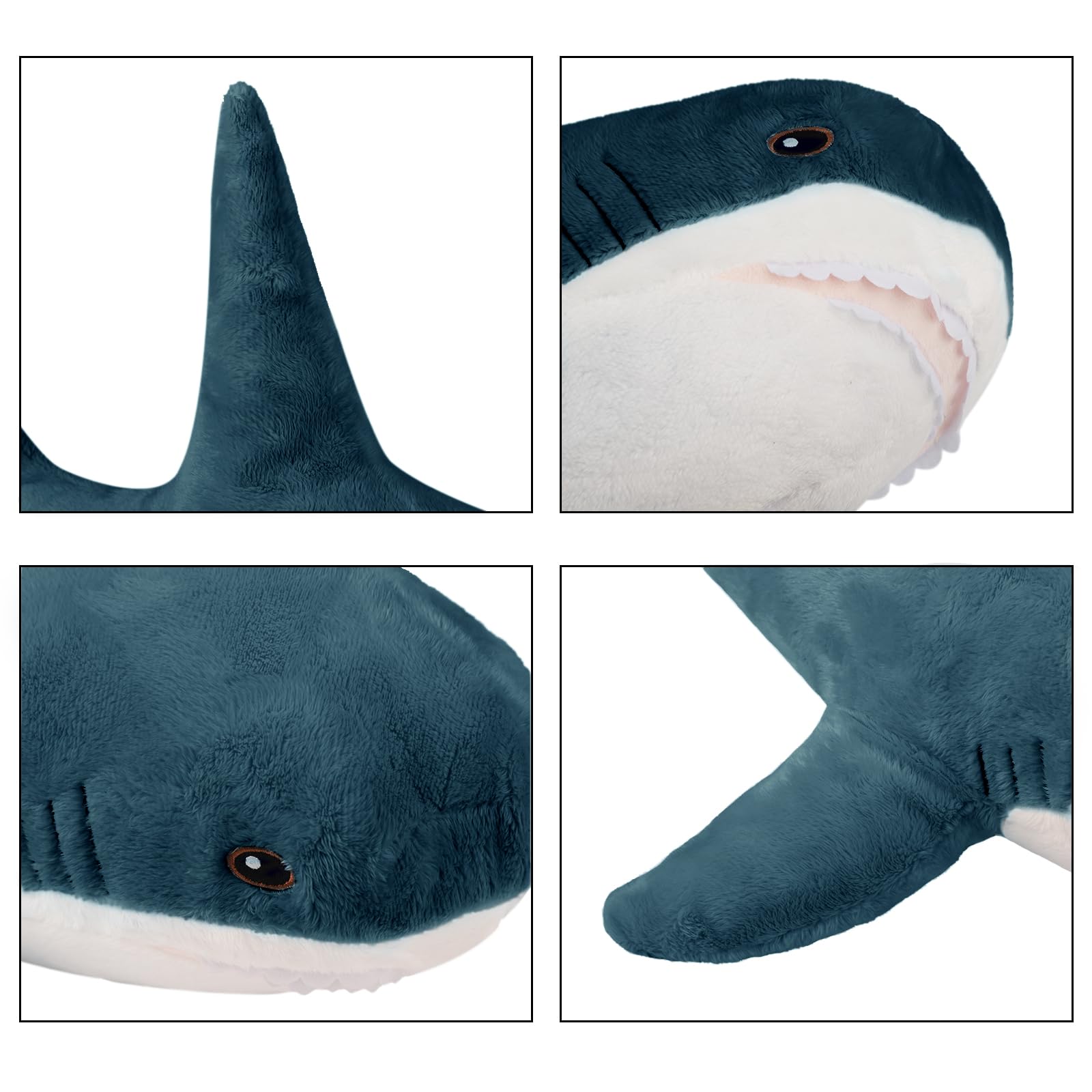 MUPI Shark Stuffed Animal Plush 23