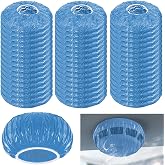 50 Pcs Smoke Detector Covers for Cooking, Paint Cover Thicken Plastic Smoke Alarm Cover for Dust, Reusable Elastic Fire Alarm Covers Plate for Dust Cooking &amp; Baking(Blue)