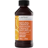 LorAnn Oils Orange Emulsion &amp; Flavoring For Baking | Better Than Orange Extract For Cookies, Cakes, Drinks, Icing, Pasteries - Gluten Free, Water-Based, USA-Made, 4 Fl Oz