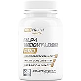 GLP-1 Weight Loss Pro - Fat Burner & Appetite Suppressant Weight Loss Pills for Women & Men - Helps Lose Weight, Burn Calories & Increase Energy | 3rd Party Tested Formula - 60 Capsules for Adults