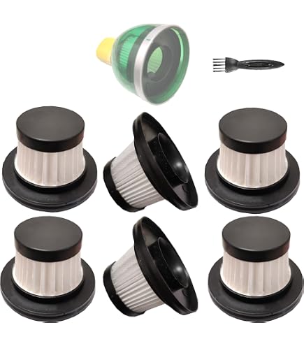 thumbnail image 2 of Cordless Vacuum Parts 4-Pack Replacement Filters For Horsepower Duck Vacuum Cleaner - Washable HEPA Filters For Compact Cordless Vac Duck Vacuum Cleaner As Seen On Tv 2 of 14