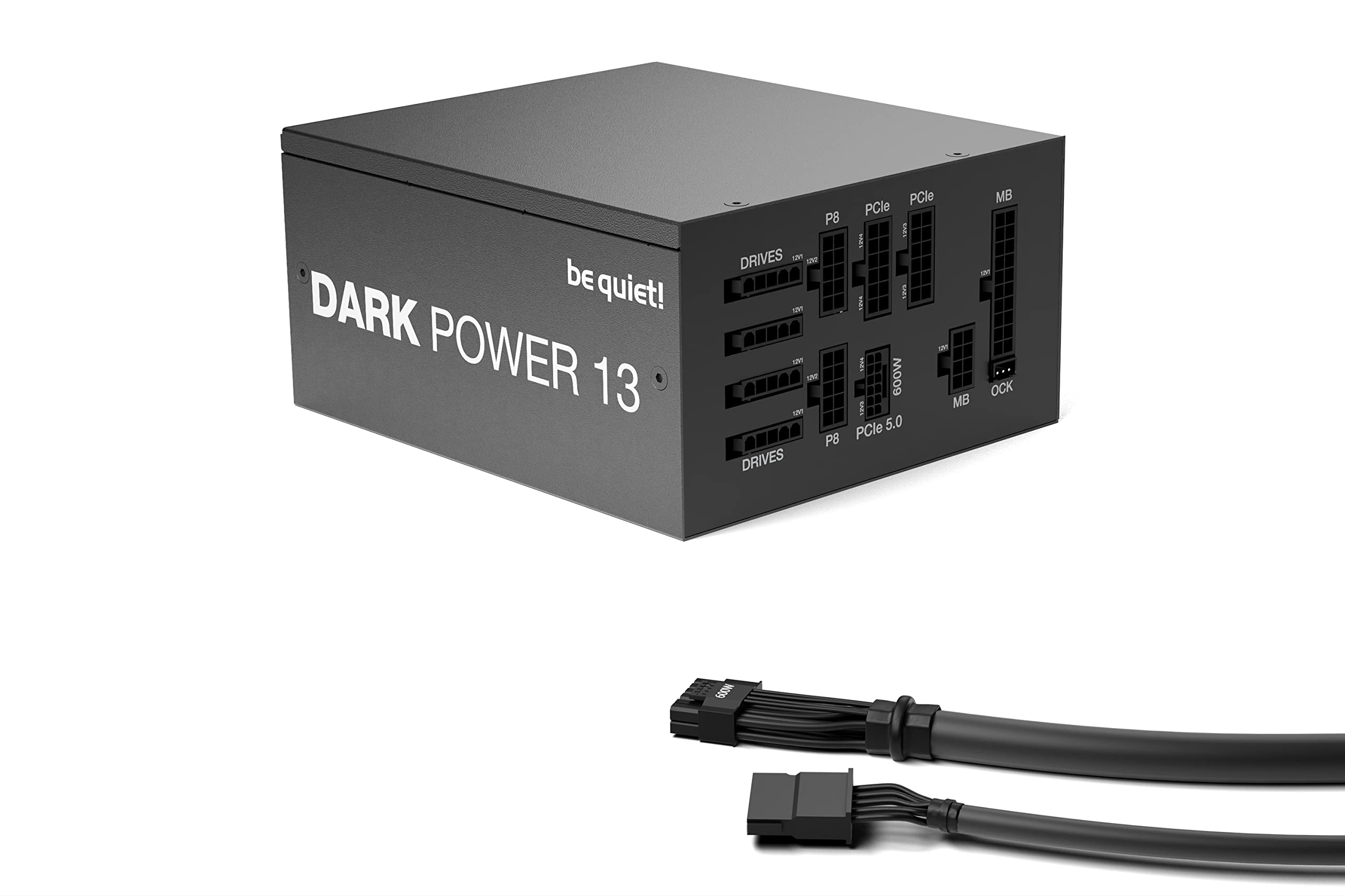 be quiet! Dark Power 13 1000W Quiet Performance Power Supply | 80 Plus Titanium Efficiency | ATX 3.1| PCIe 5 | Modular | BN661