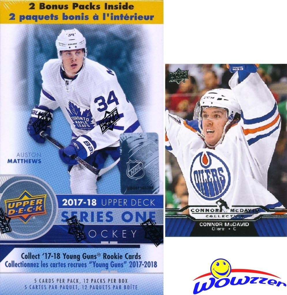 2017/18 Upper Deck Series 1 NHL Hockey EXCLUSIVE HUGE ...