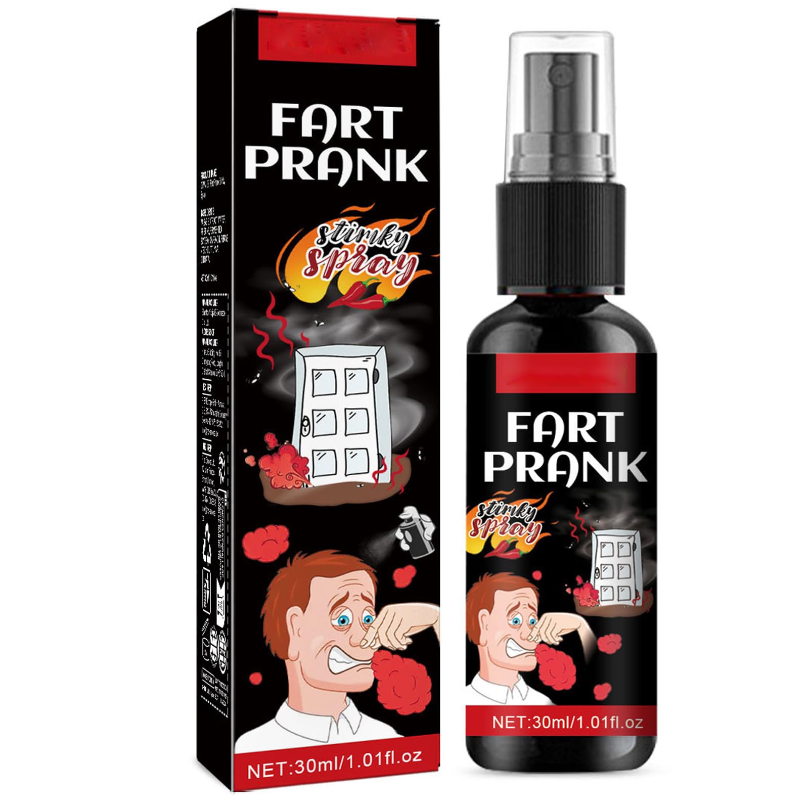 Extra Strong Fart Spray Prank - Powerful Stink Spr-ay for Hilarious Adult Pranks & Gag Gifts, Tricky Liquid Joke Spr-ay for Parties, 30ml