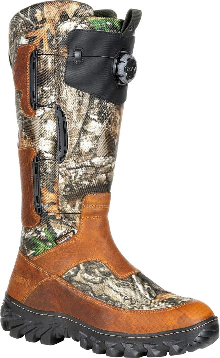 rocky lynx waterproof snake boot