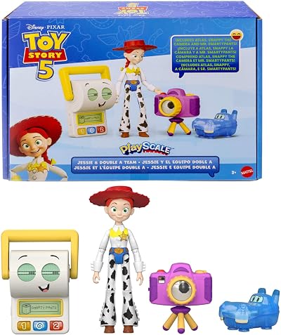 Mattel Disney Toy Story 5 Jessie and Double A Team Figure Set