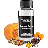 Tuqila Waterless Diffuser Oil Pumpkin Cream, Essential Scent Oil Usage Cold Air Waterless Diffuser, Luxury Air Scents Oils & Home Fragrance - Bottle120 ML, Natural Flavour