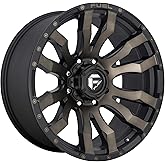 Fuel D674 Blitz 17x9 6x5.5" -12mm Black/Machined/Tint Wheel Rim 17" Inch