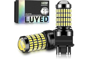 LUYED 3157 LED Bulb for Reverse Lights 3400 Lumens Extremely Bright 3056 3156 3057 3157 LED Bulbs with Projector for Tail Bra