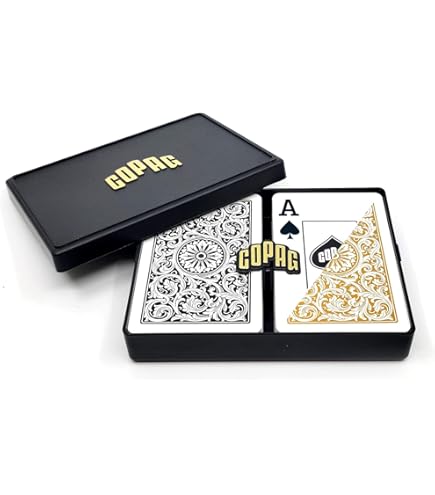Amazon.com: Copag 4-Color Legacy Design 100% Plastic Playing Cards