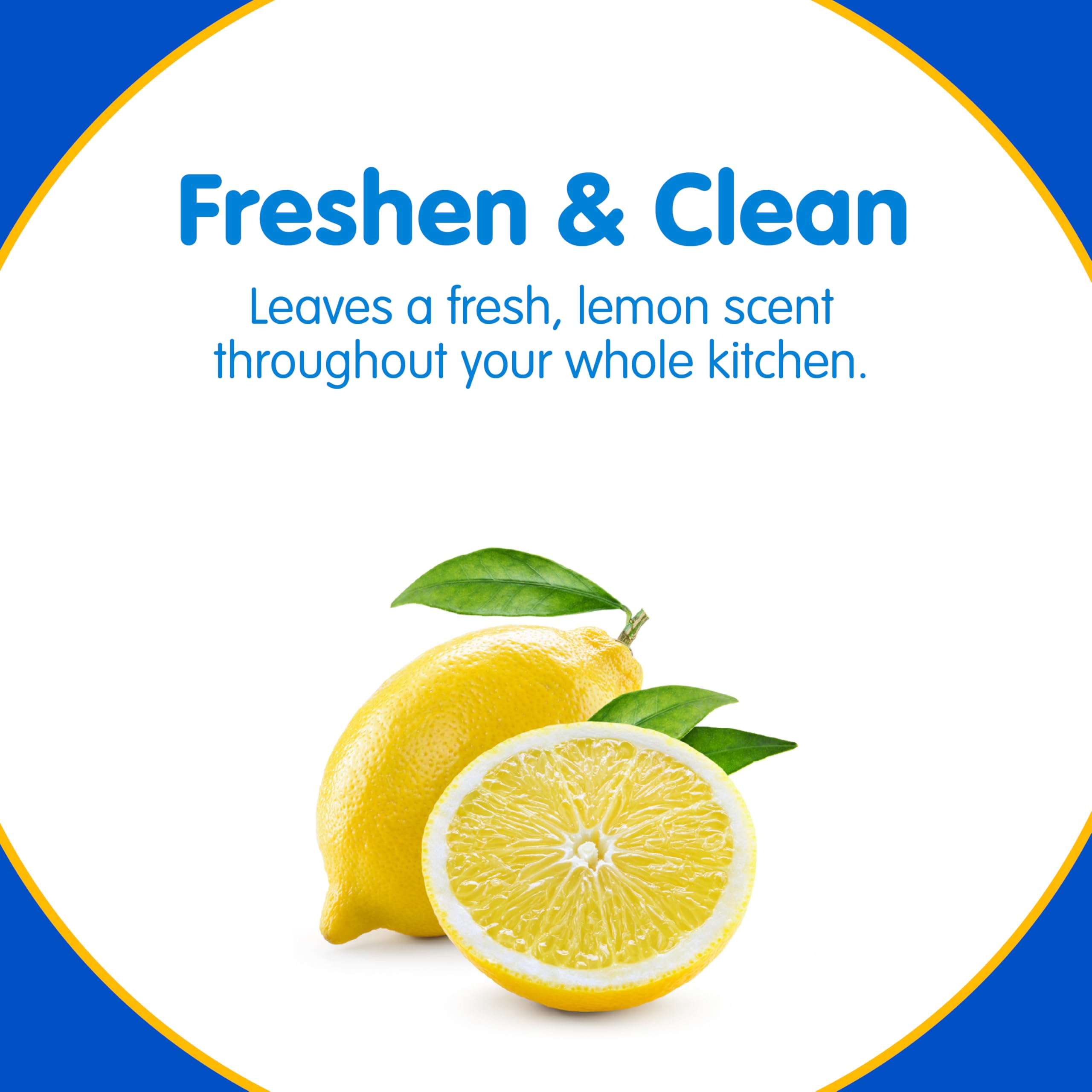 Plink Garbage Disposal Cleaner, Freshener & Odor Removing Balls, Easy to Use, Fresh Lemon Scent, 40 Count