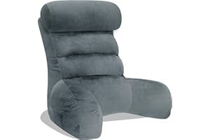 Tinuniyaa Back Pillow for Bed Sitting Up, Reading Pillow, Extra Large Arm Pillows for Adults for Back Support,Bed Pillow for Sitting up for Watching TV/Gaming/Relaxing