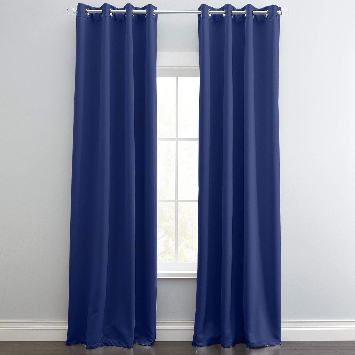Amazon Com Brylanehome Edison Blackout Grommet Curtain 52i W