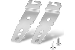RASKOO 2 Pack Premium Dishwasher Mounting Bracket, Undercounter Dishwasher Bracket with Screws for Whirl-pool, Ken-more, Kitchen-Aid Dishwasher - Easy to Replace 8269145 WP8269145 WP8269145VP