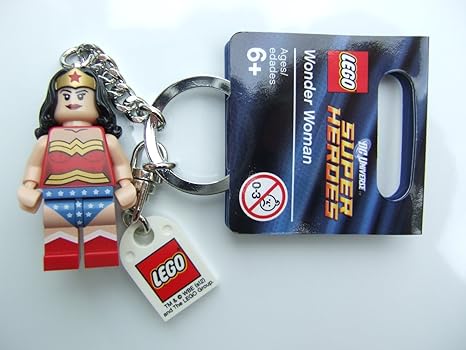 lego wonder woman keyring