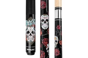 Pathline Pool Cue Stick - 58" Canadian Maple 13mm Tip Billiard Pool Stick