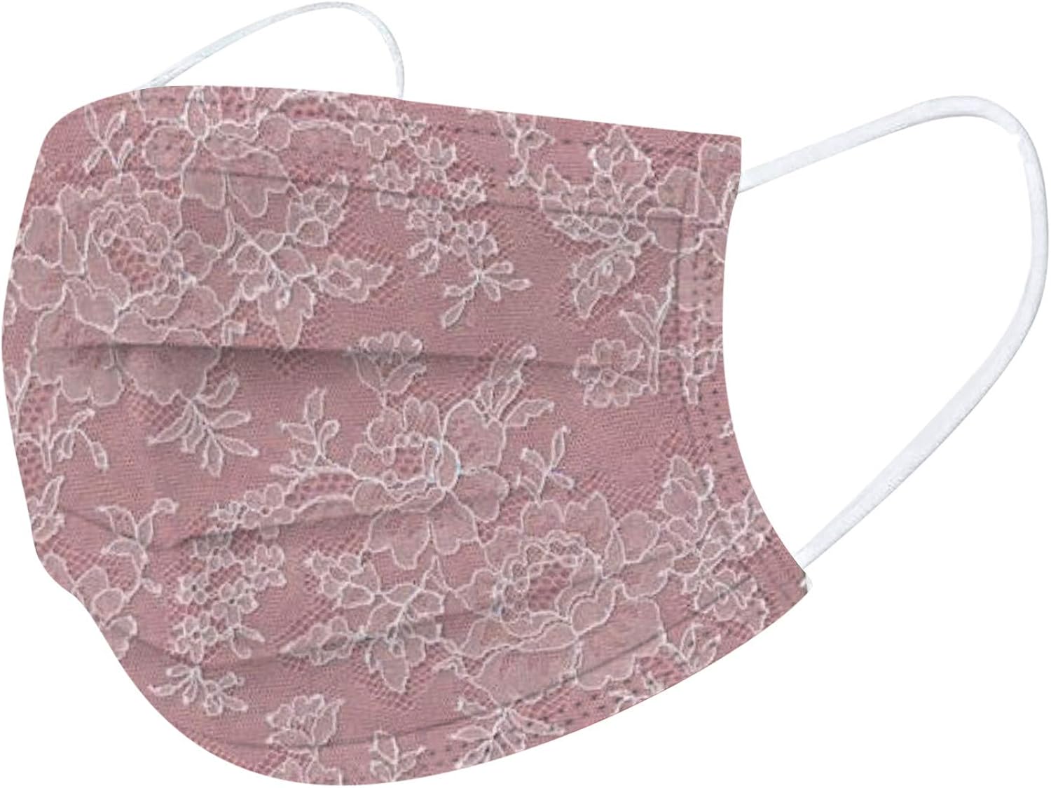Amazon マスク 50枚 maszone レースマスク 不織布マスク 使い捨てマスク 超快適マスク 保護マスク 可愛い マスク 柄物