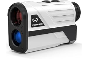 Wosports Golf Rangefinder, 800 Yards Laser Distance Finder with Slope, Flag-Lock with Vibration Distance/Speed/Angle Measurem