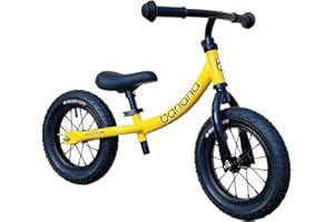 banana bike Balance Bike - Kids Balancing Bike - GT Balance Bike -Lightweight Toddler Bike for 2-5 Year Old Kids – No Pedal Bikes with Adjustable Handlebar & Seat – Aluminium Training Bike (Yellow)